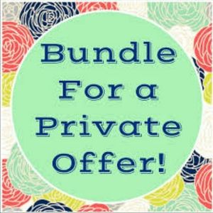 Bundle and I will give you a discount :)